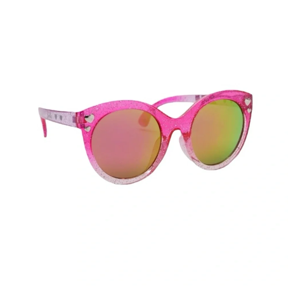 Barbie Pink Glitter Cat Eye Sunglasses